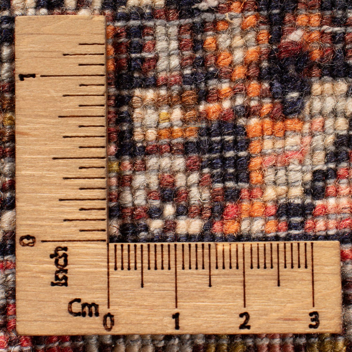 Persisk tæppe - Classic - 112 x 74 cm - mørkeblå