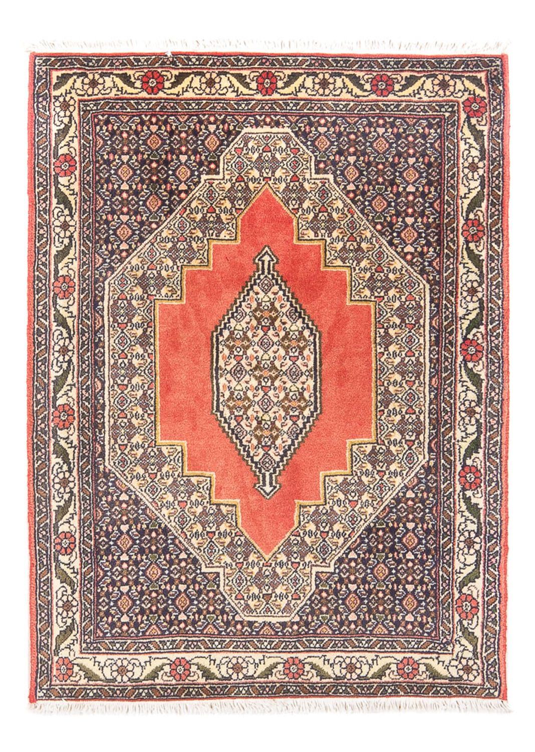 Persisk tæppe - Classic - 108 x 73 cm - orange