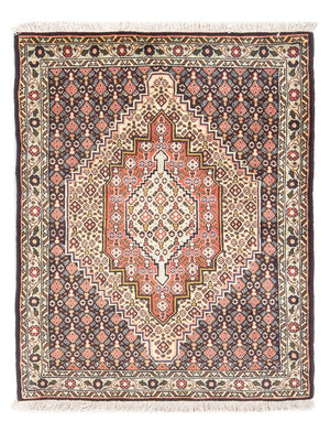 Persisk tæppe - Classic - 105 x 78 cm - mørkeblå