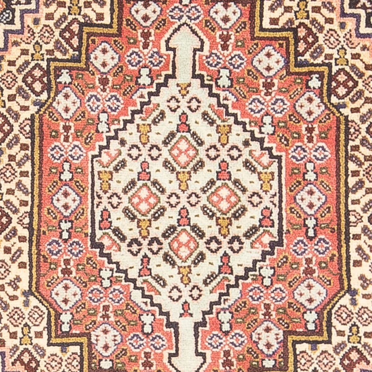 Persisk tæppe - Classic - 105 x 78 cm - mørkeblå