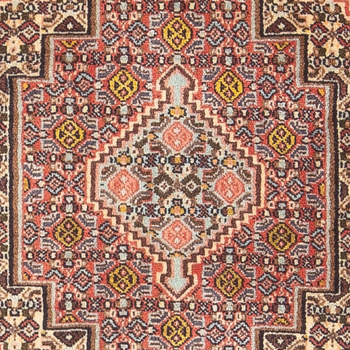 Persisk tæppe - Classic - 102 x 73 cm - flerfarvet