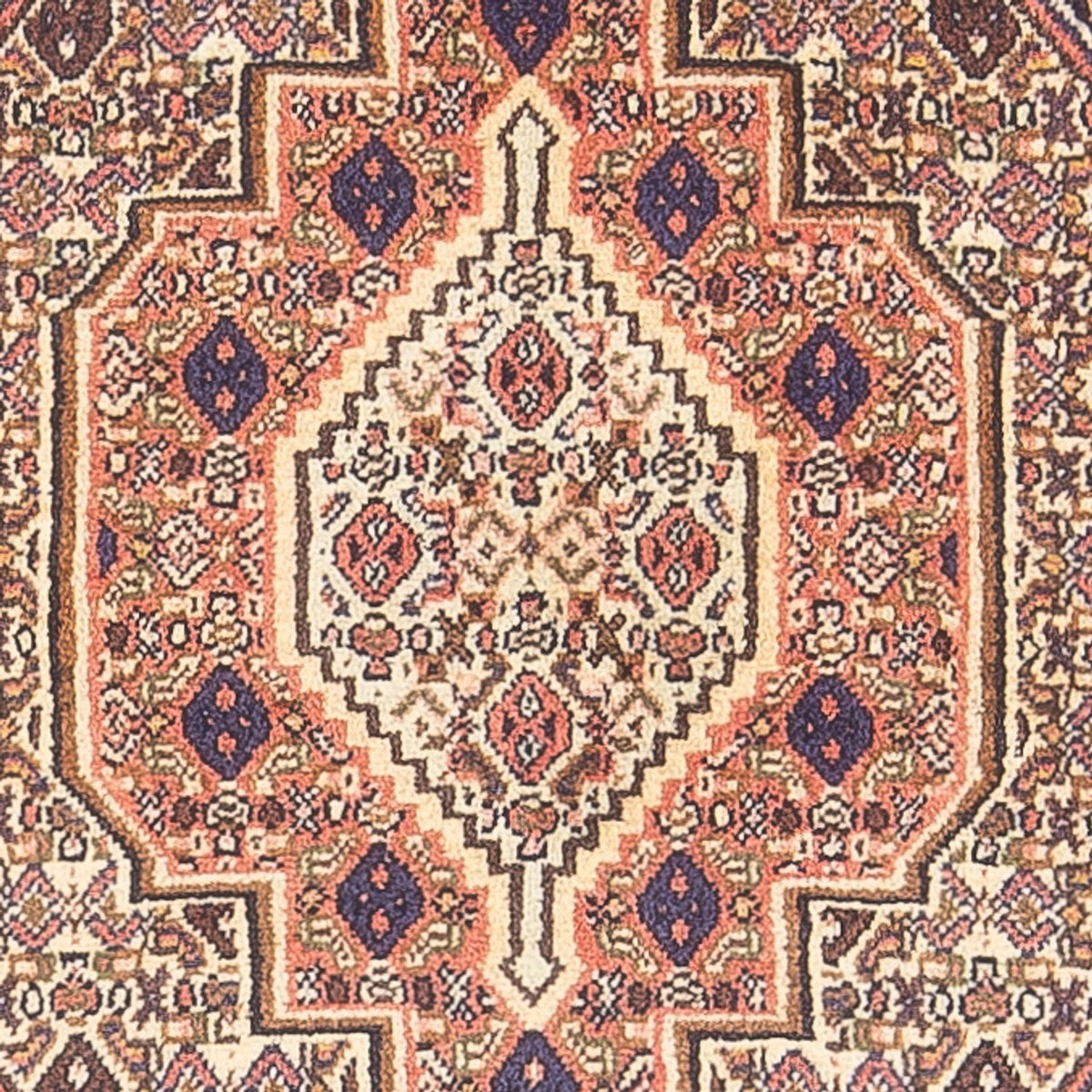 Persisk tæppe - Classic - 103 x 75 cm - orange