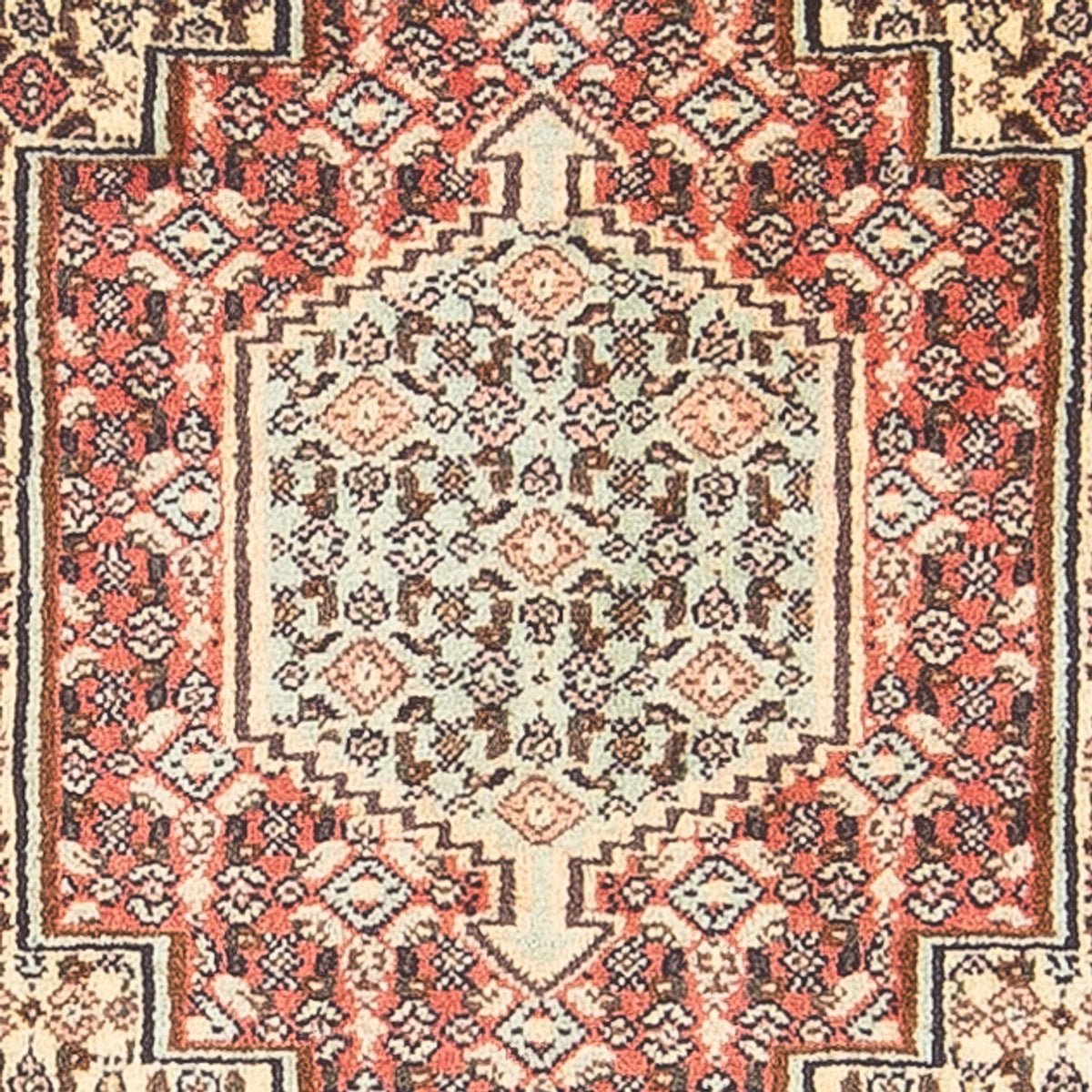 Persisk tæppe - Classic - 94 x 72 cm - mørkeblå