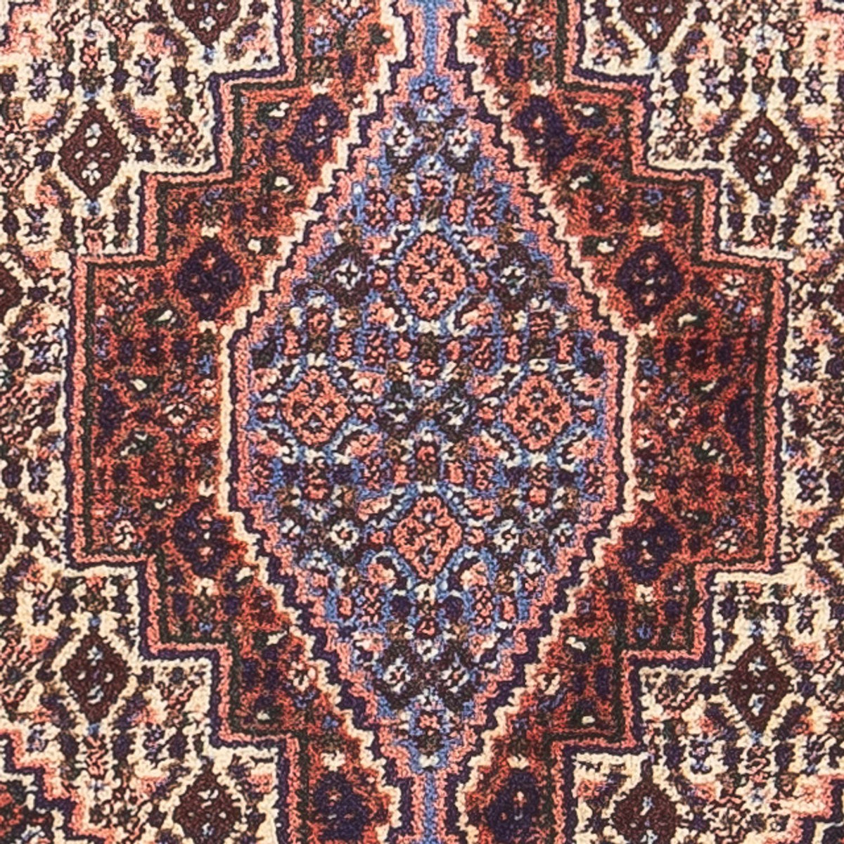 Persisk tæppe - Classic - 94 x 72 cm - blå