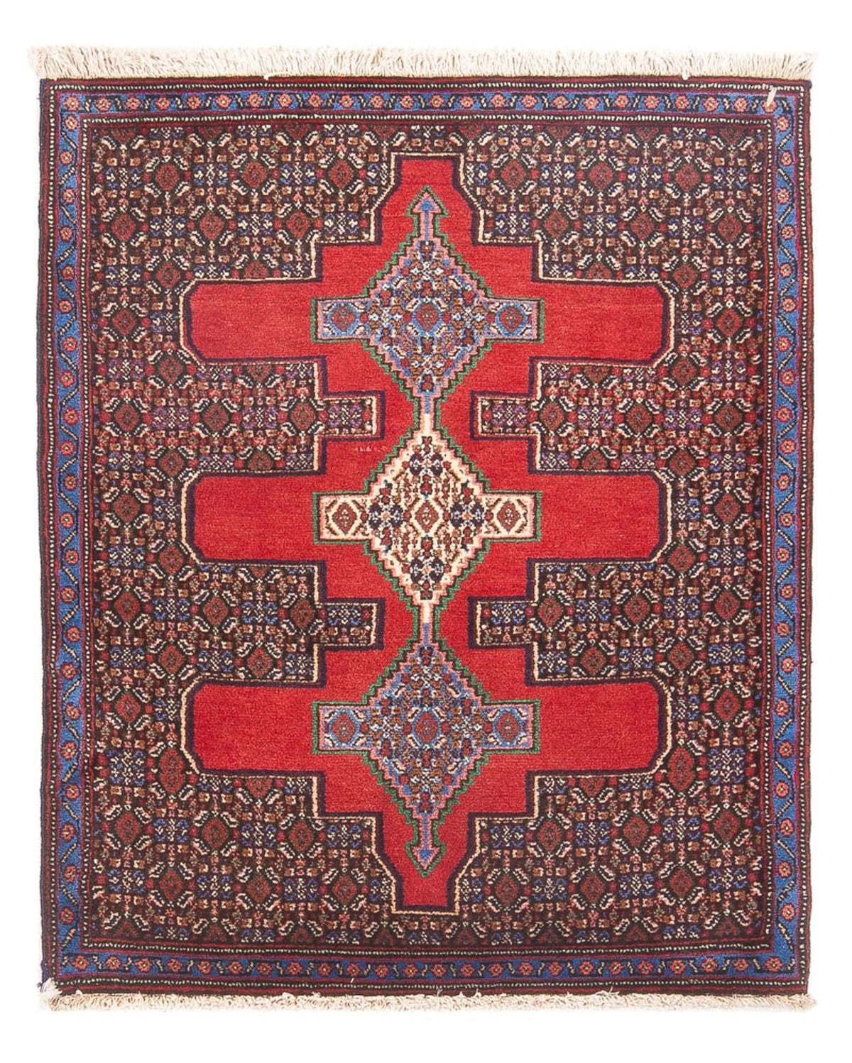 Persisk tæppe - Classic - 105 x 80 cm - rød