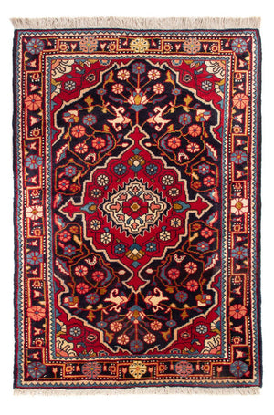 Persisk tæppe - Classic - 96 x 63 cm - mørkeblå