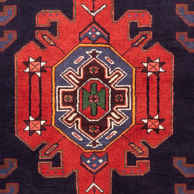 Persisk tæppe - Nomadisk - 149 x 103 cm - mørkeblå