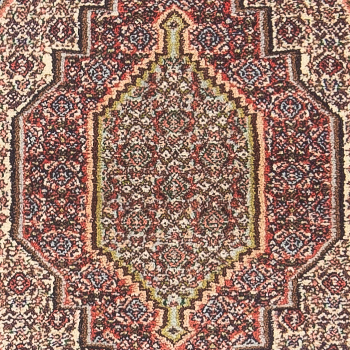 Persisk tæppe - Classic - 92 x 72 cm - mørkeblå