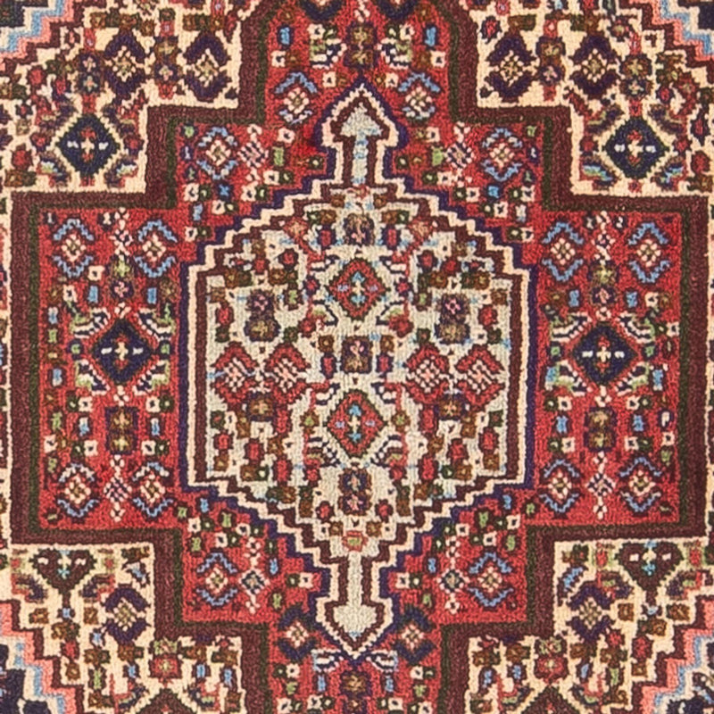 Persisk tæppe - Classic - 105 x 74 cm - mørkeblå