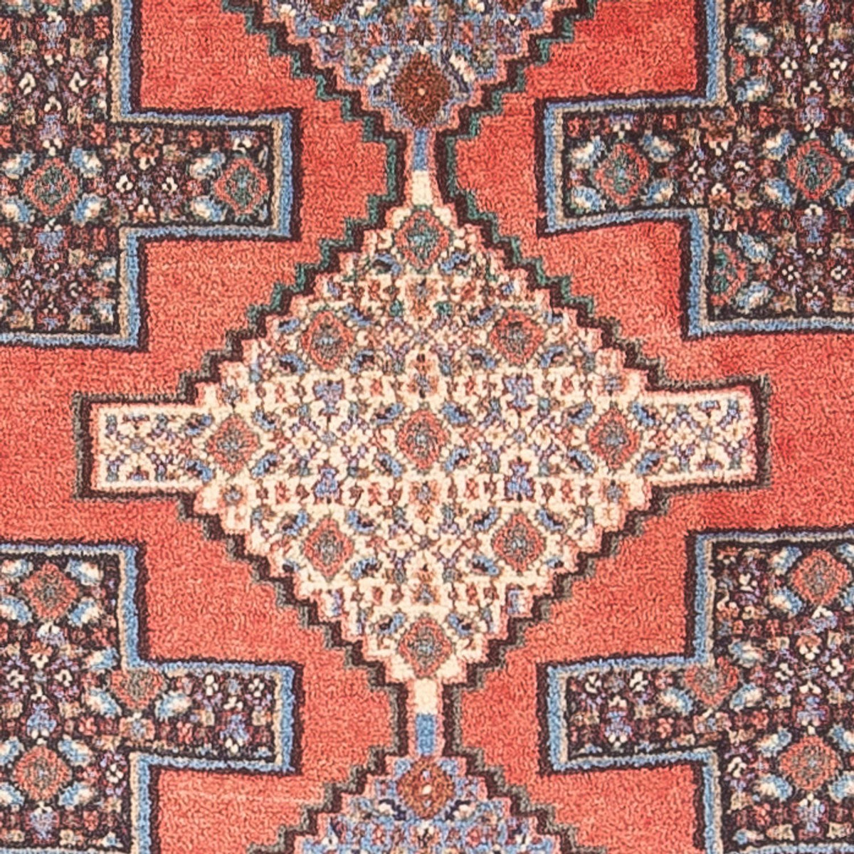 Persisk tæppe - Classic - 107 x 75 cm - rød