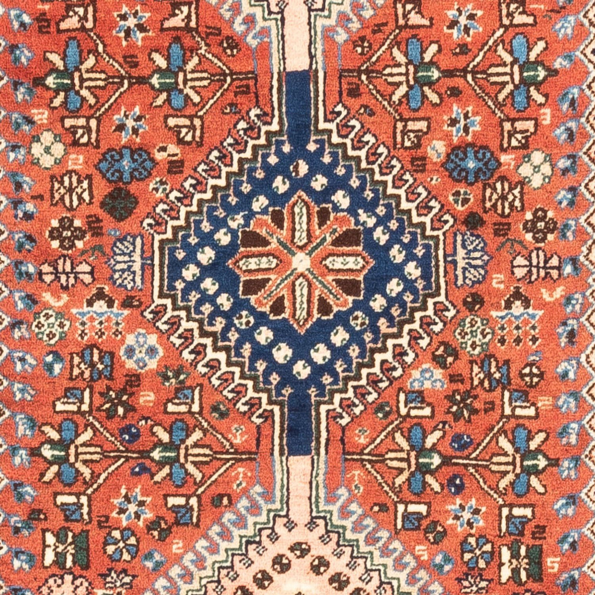 Løber Persisk tæppe - Nomadisk - 203 x 83 cm - rød