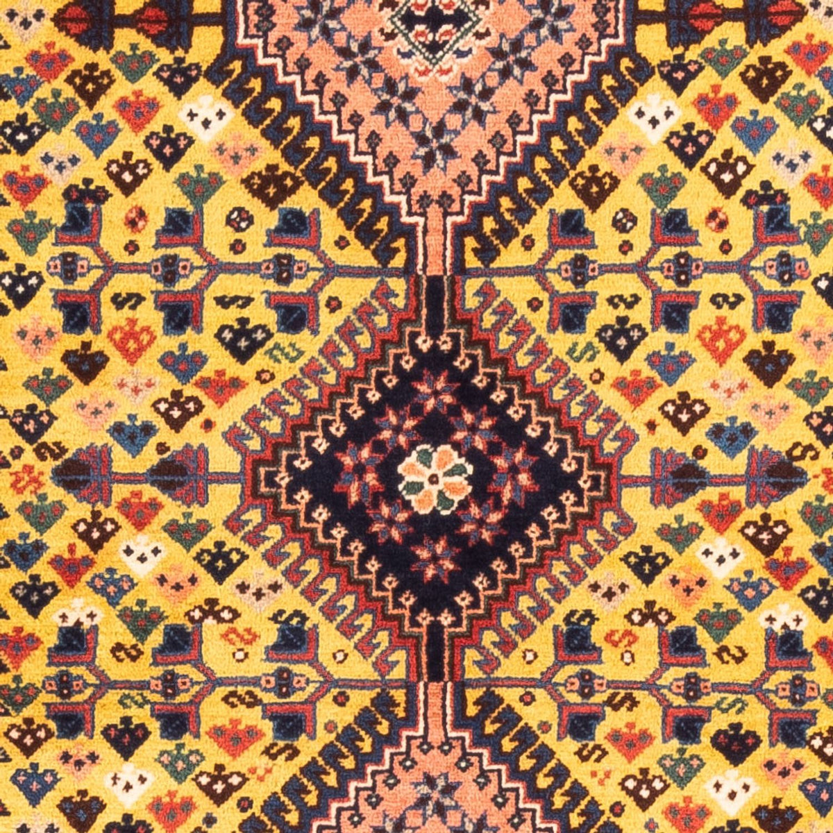 Løber Persisk tæppe - Nomadisk - 193 x 82 cm - gul