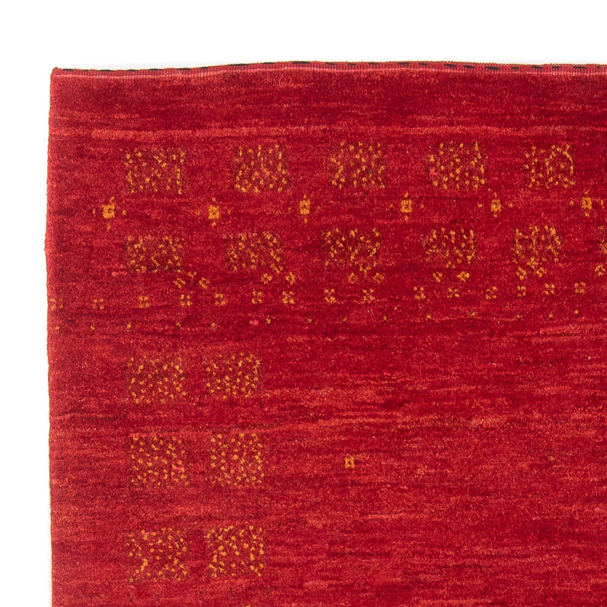 Gabbeh-tæppe - Persisk - 175 x 138 cm - rød