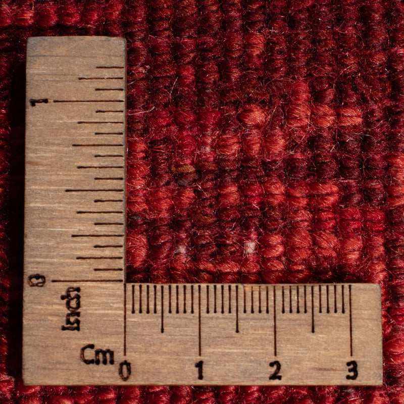 Gabbeh-tæppe - Persisk - 183 x 152 cm - rød