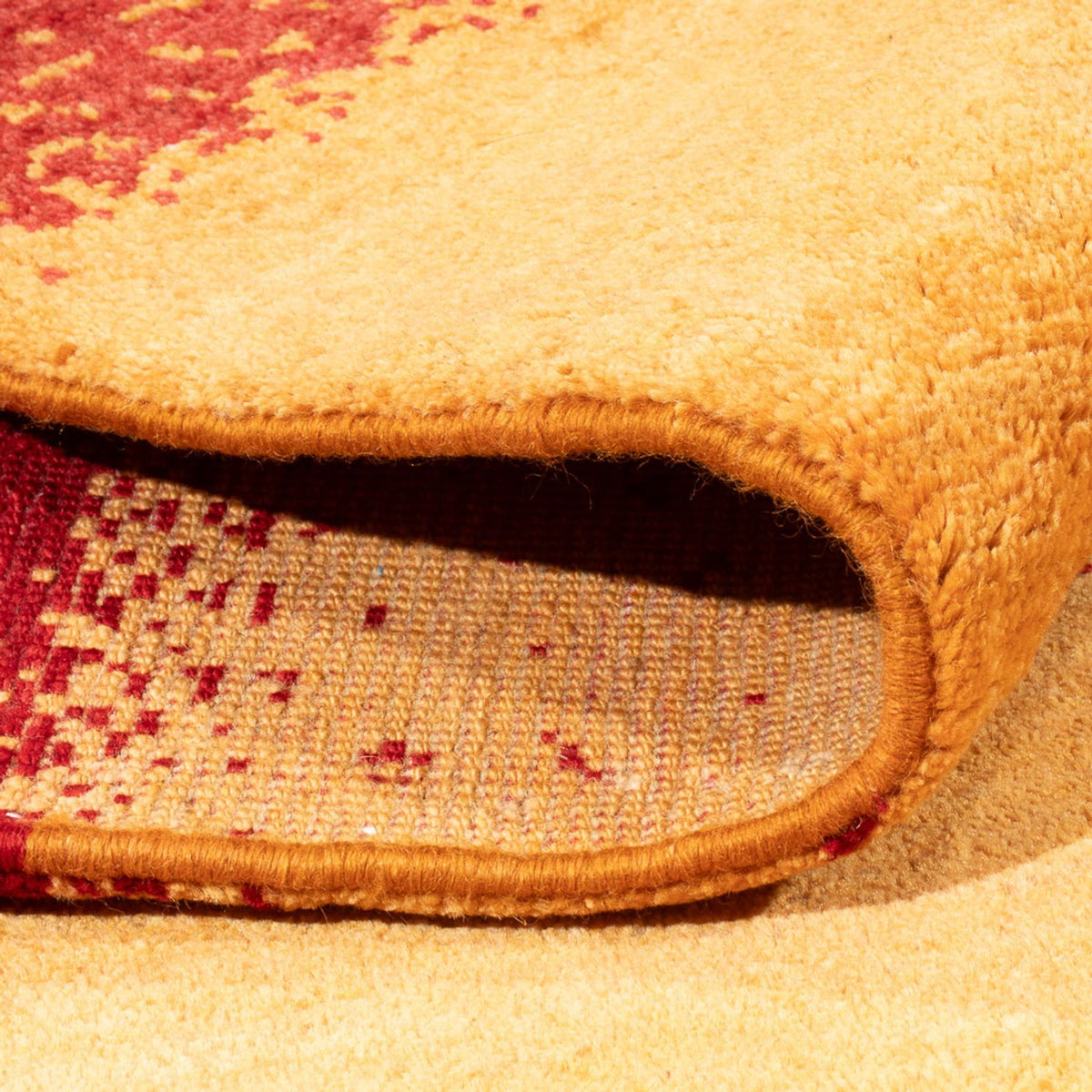 Gabbeh-tæppe - Persisk - 192 x 148 cm - flerfarvet