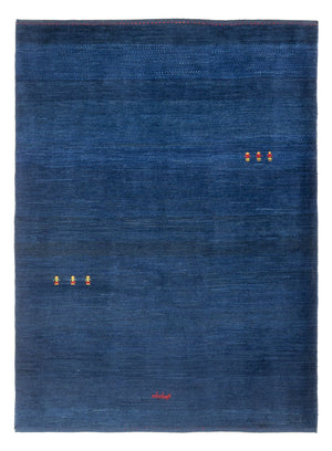 Gabbeh-tæppe - Persisk - 195 x 155 cm - mørkeblå