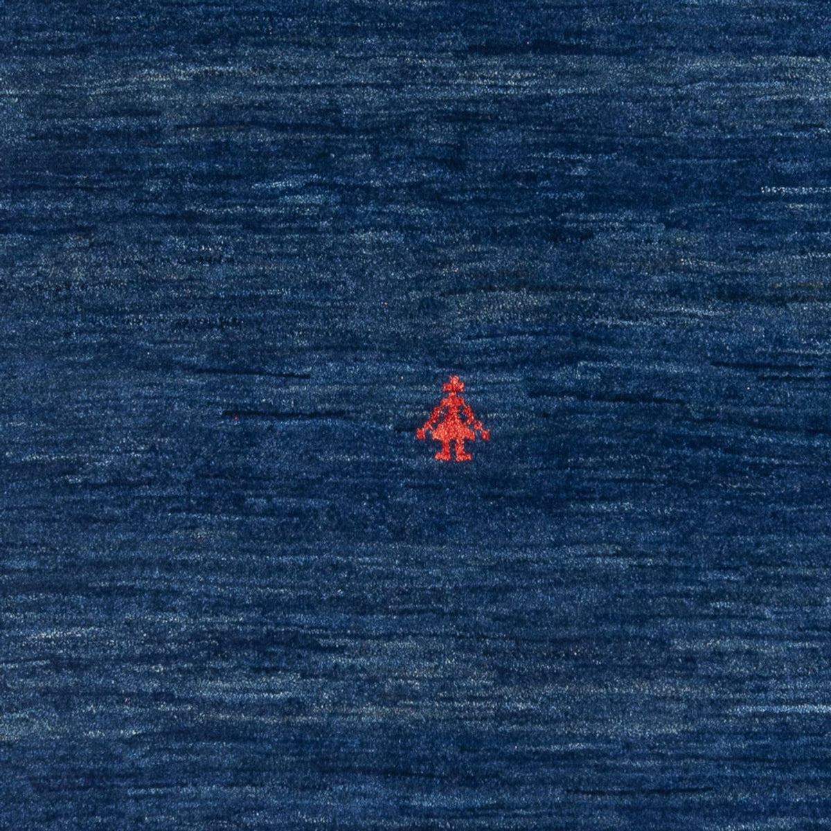 Gabbeh-tæppe - Persisk - 190 x 150 cm - mørkeblå