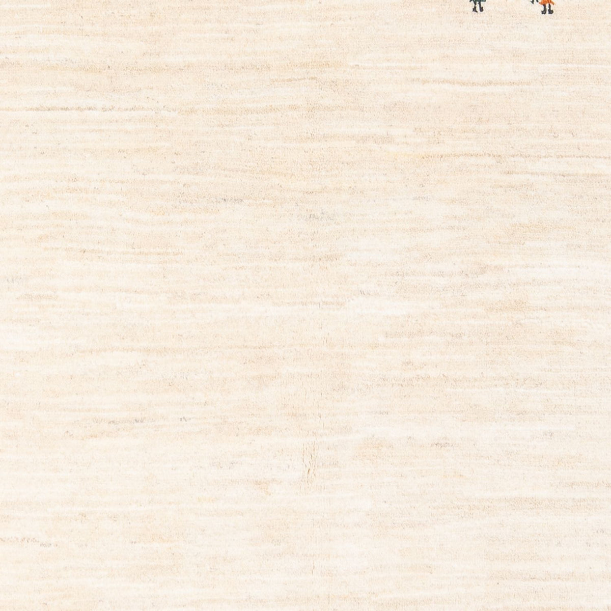 Gabbeh-tæppe - Persisk - 207 x 137 cm - beige