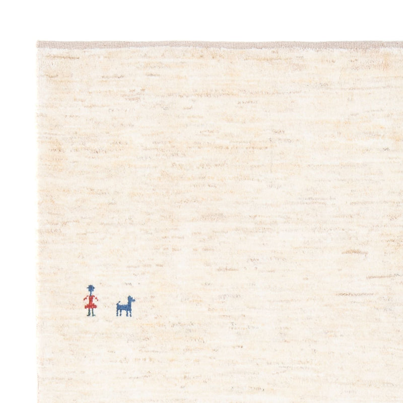 Gabbeh-tæppe - Persisk - 200 x 151 cm - beige