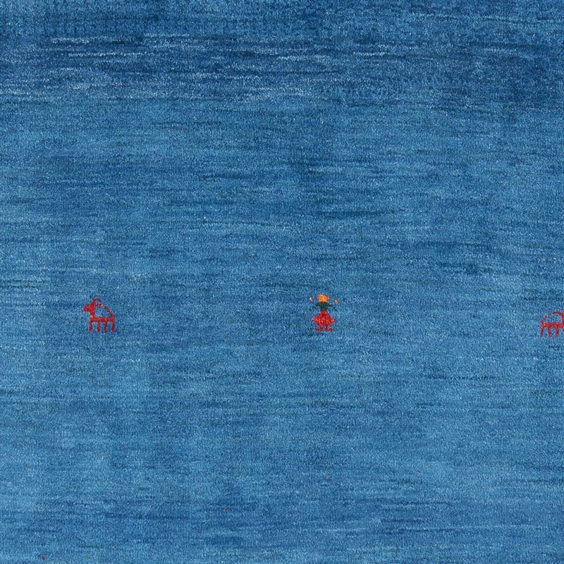 Gabbeh-tæppe - Persisk - 192 x 142 cm - flerfarvet