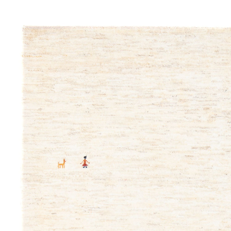 Gabbeh-tæppe - Persisk - 196 x 152 cm - beige