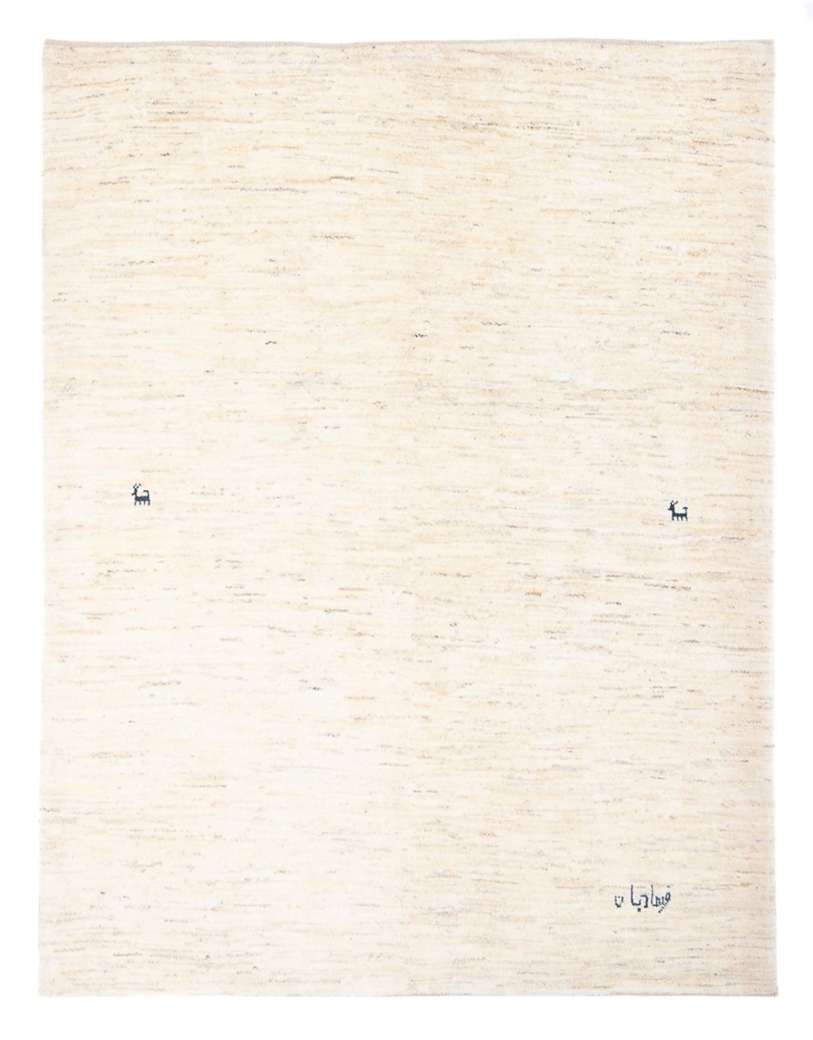 Gabbeh-tæppe - Persisk - 194 x 155 cm - beige