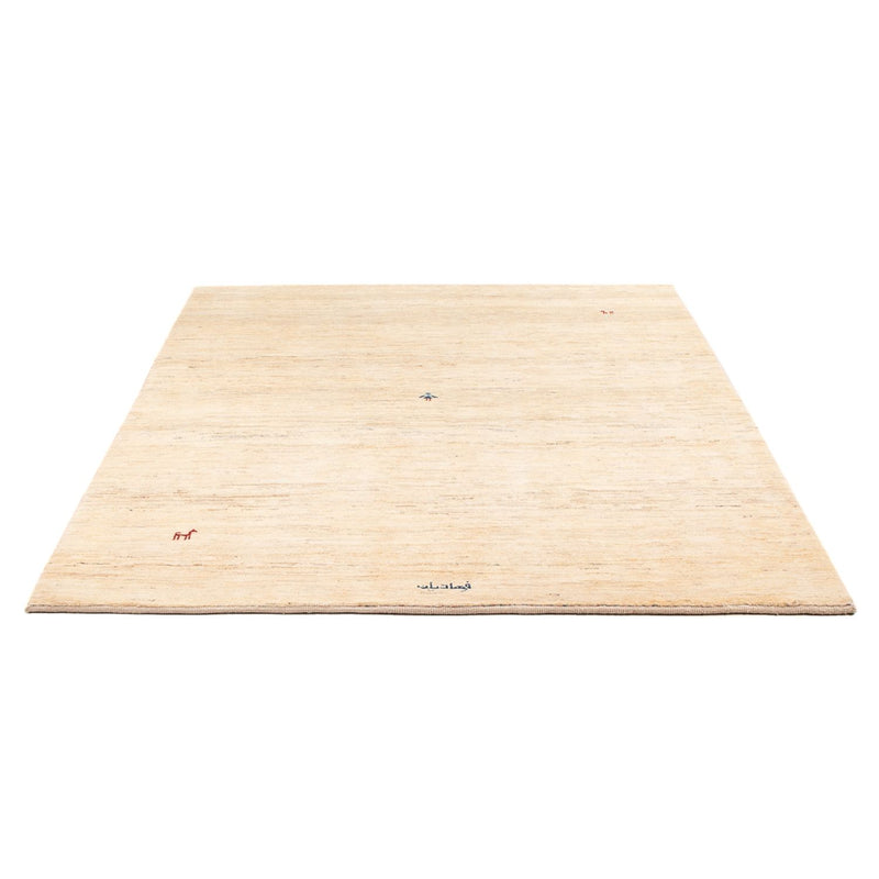 Gabbeh-tæppe - Persisk - 190 x 151 cm - beige