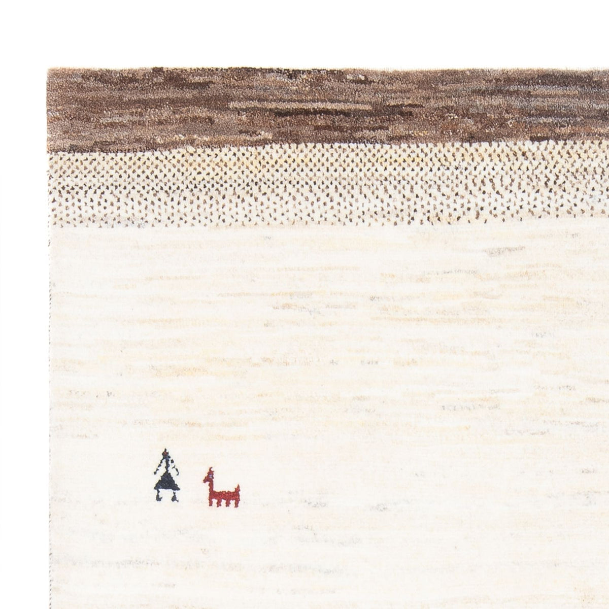 Gabbeh-tæppe - Persisk - 205 x 147 cm - flerfarvet