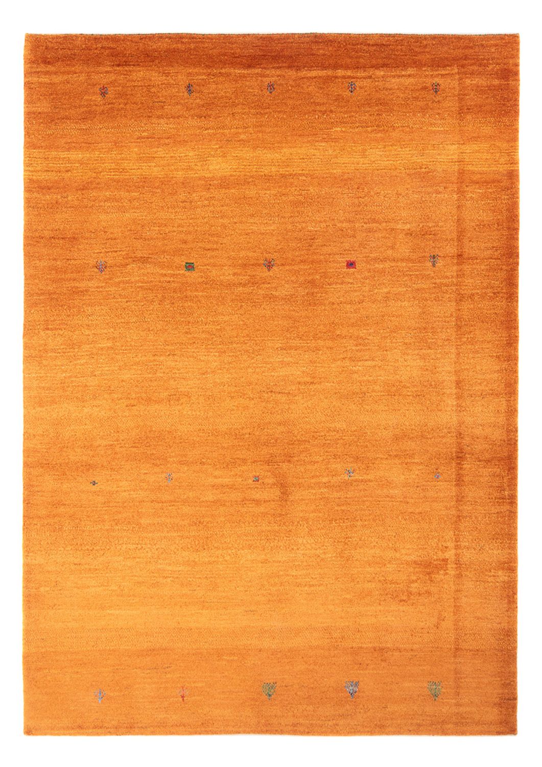 Gabbeh-tæppe - Persisk - 201 x 150 cm - orange