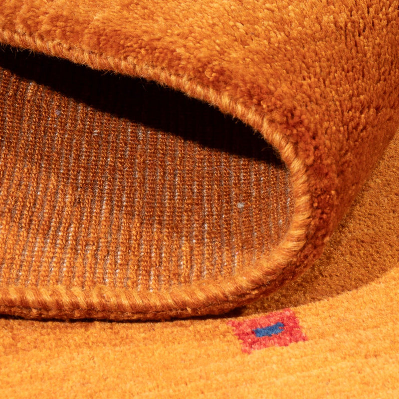 Gabbeh-tæppe - Persisk - 201 x 150 cm - orange