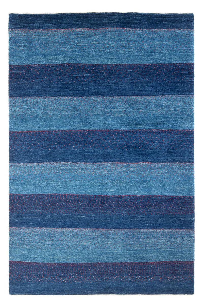 Gabbeh-tæppe - Persisk - 200 x 140 cm - mørkeblå