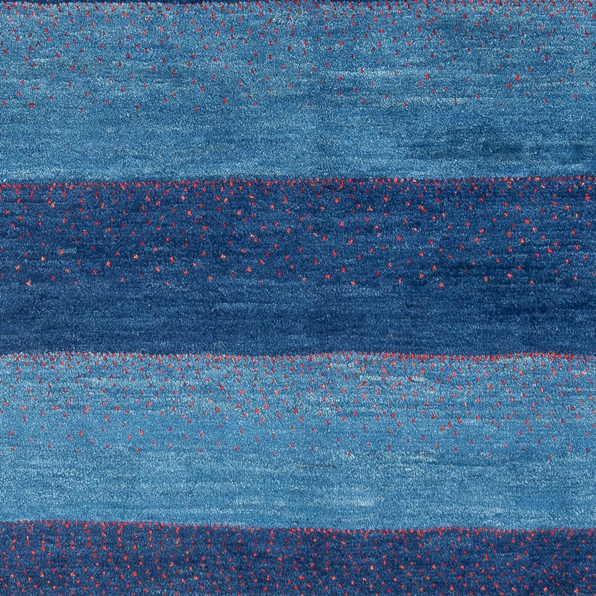 Gabbeh-tæppe - Persisk - 200 x 140 cm - mørkeblå