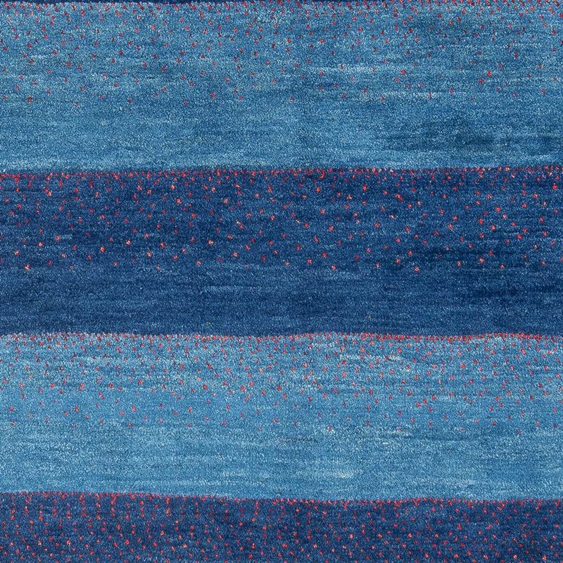 Gabbeh-tæppe - Persisk - 200 x 140 cm - mørkeblå