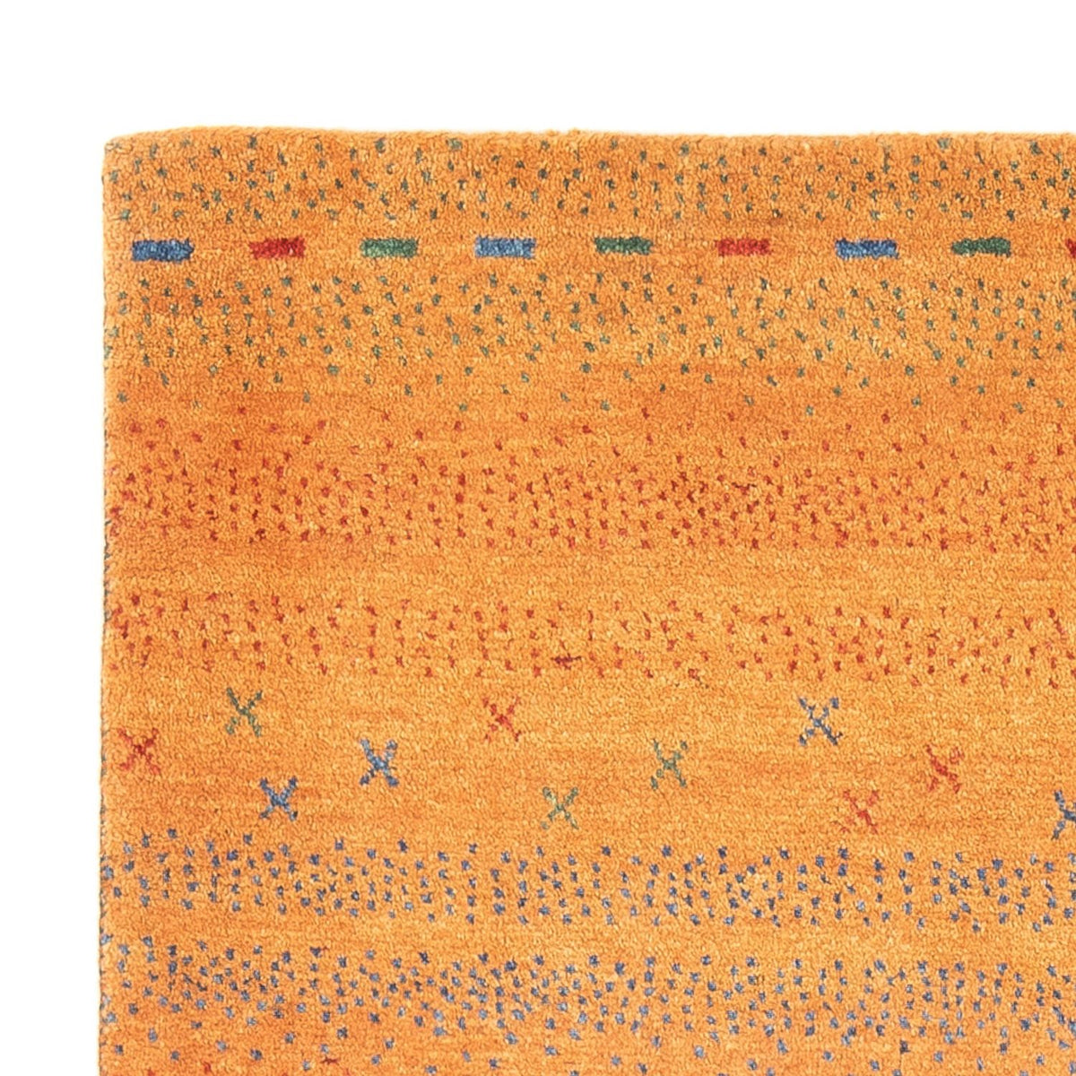 Gabbeh-tæppe - Persisk - 153 x 110 cm - orange