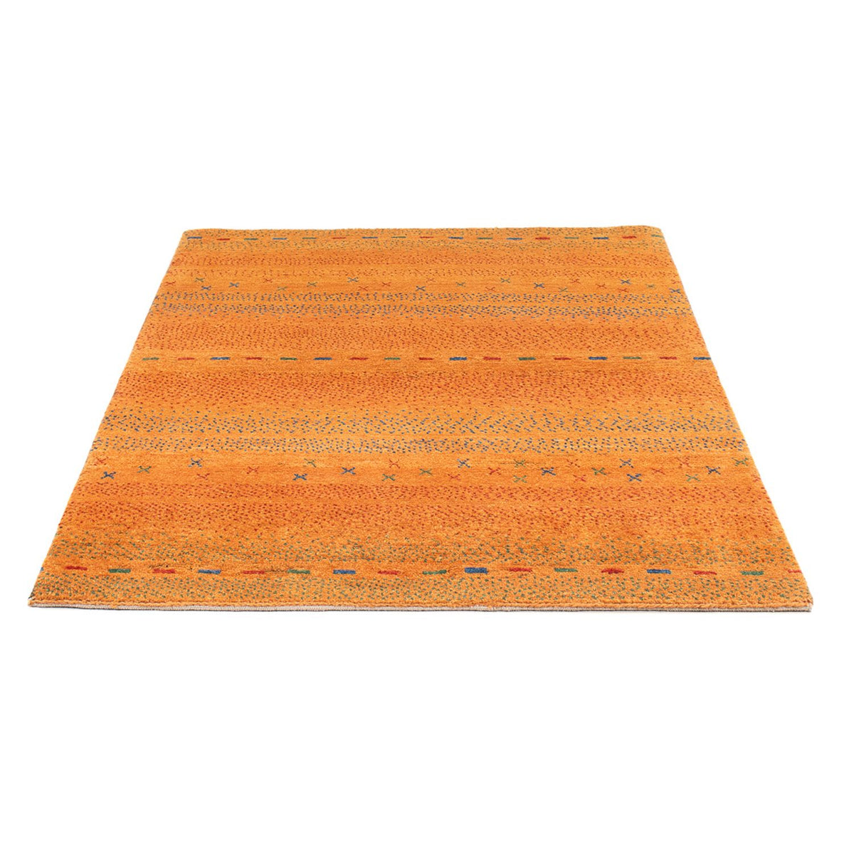 Gabbeh-tæppe - Persisk - 153 x 110 cm - orange