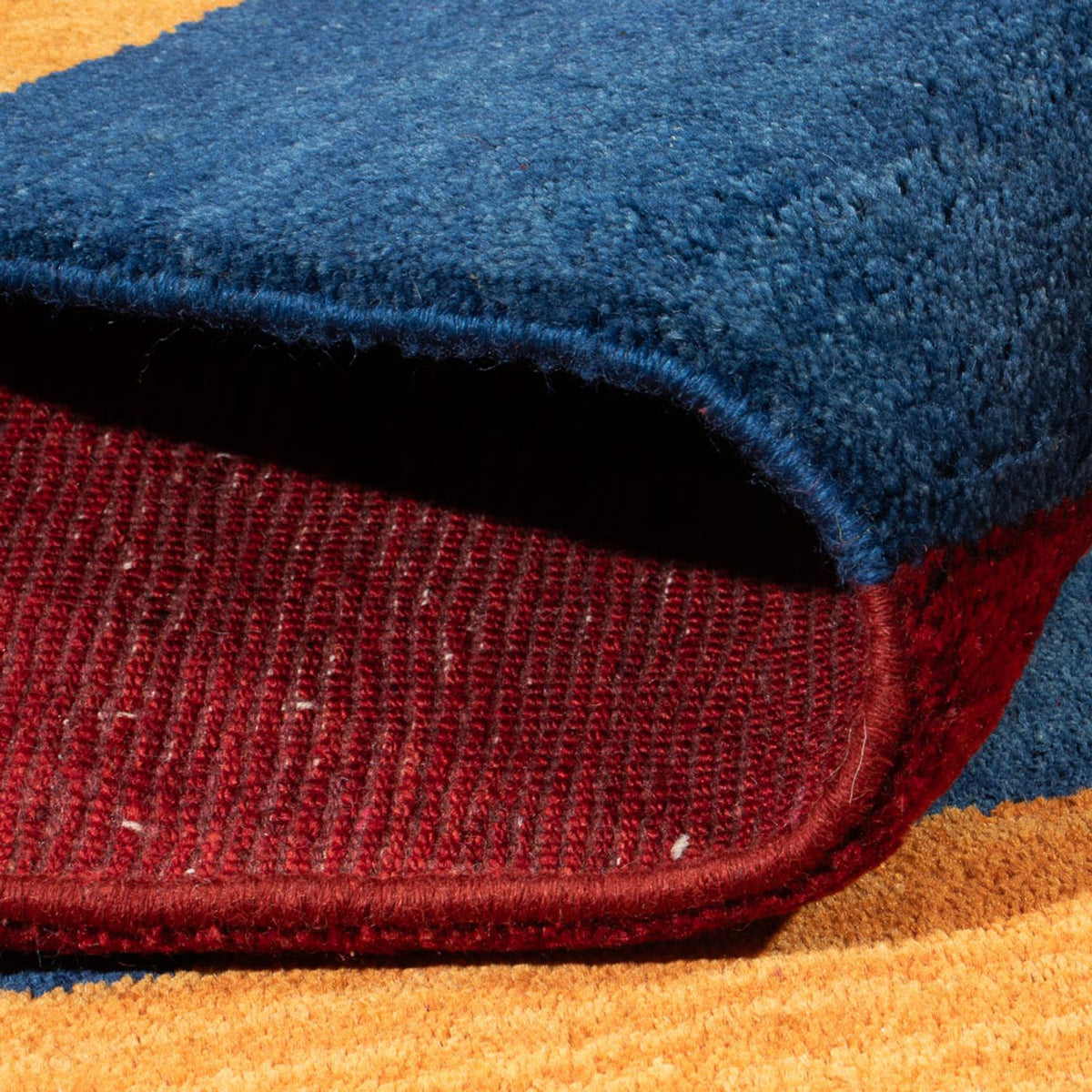 Gabbeh-tæppe - Persisk - 185 x 147 cm - flerfarvet