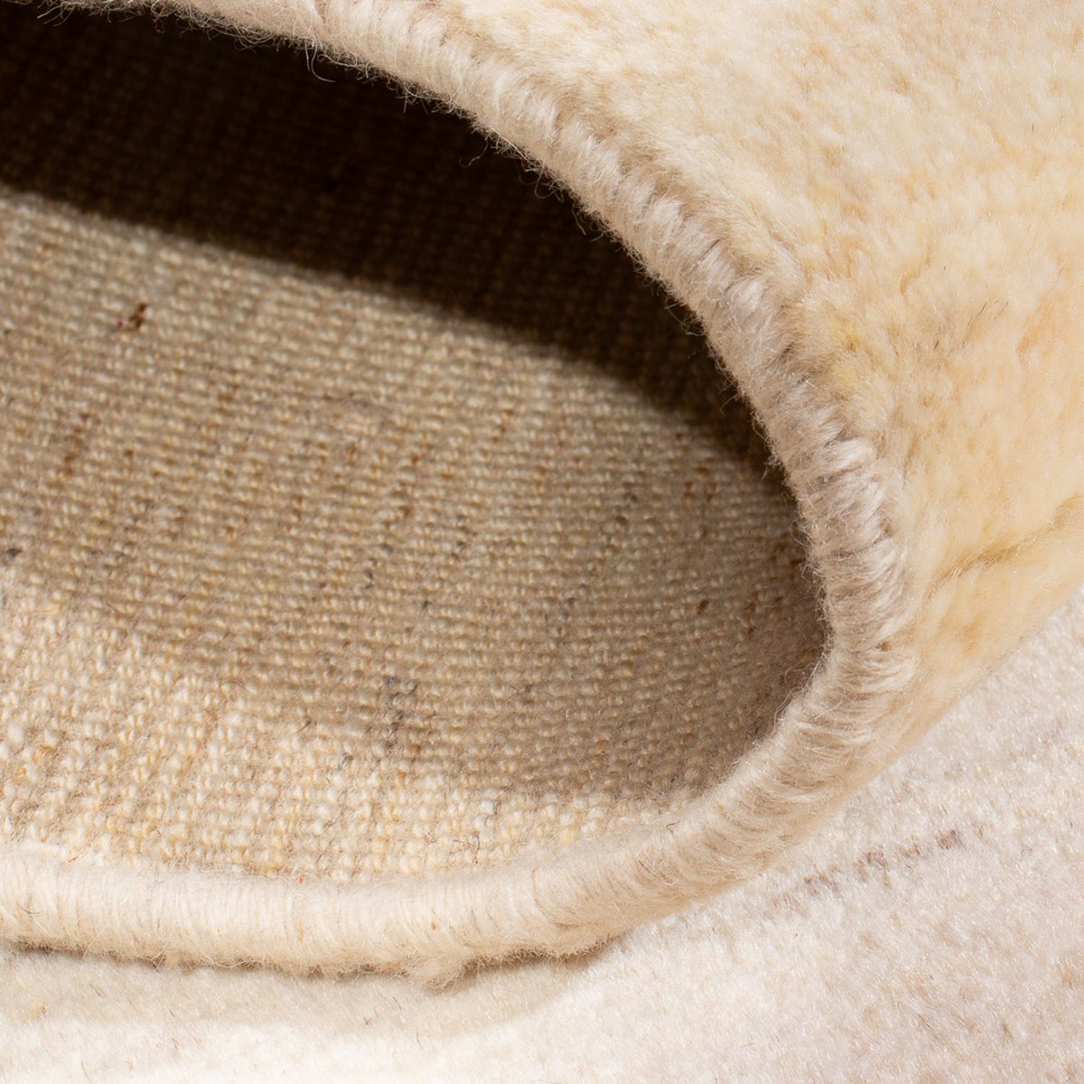 Gabbeh-tæppe - Persisk - 150 x 97 cm - hvid