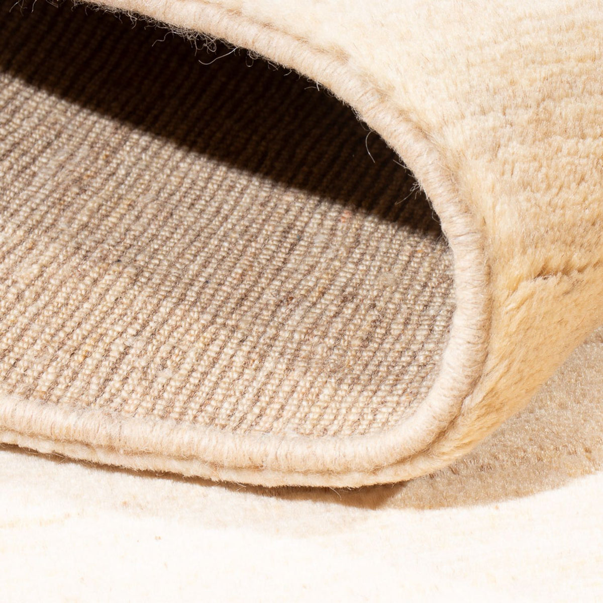 Gabbeh-tæppe - Persisk - 187 x 130 cm - beige