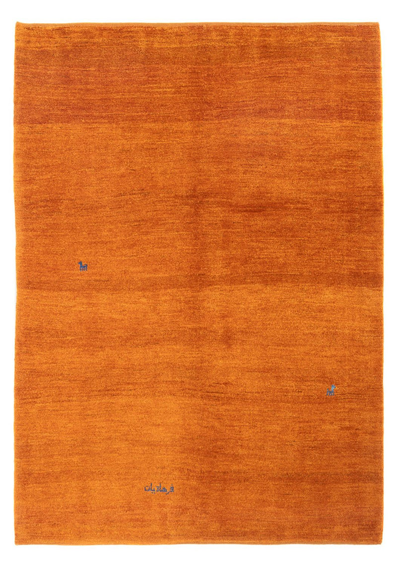 Gabbeh-tæppe - Persisk - 195 x 155 cm - orange