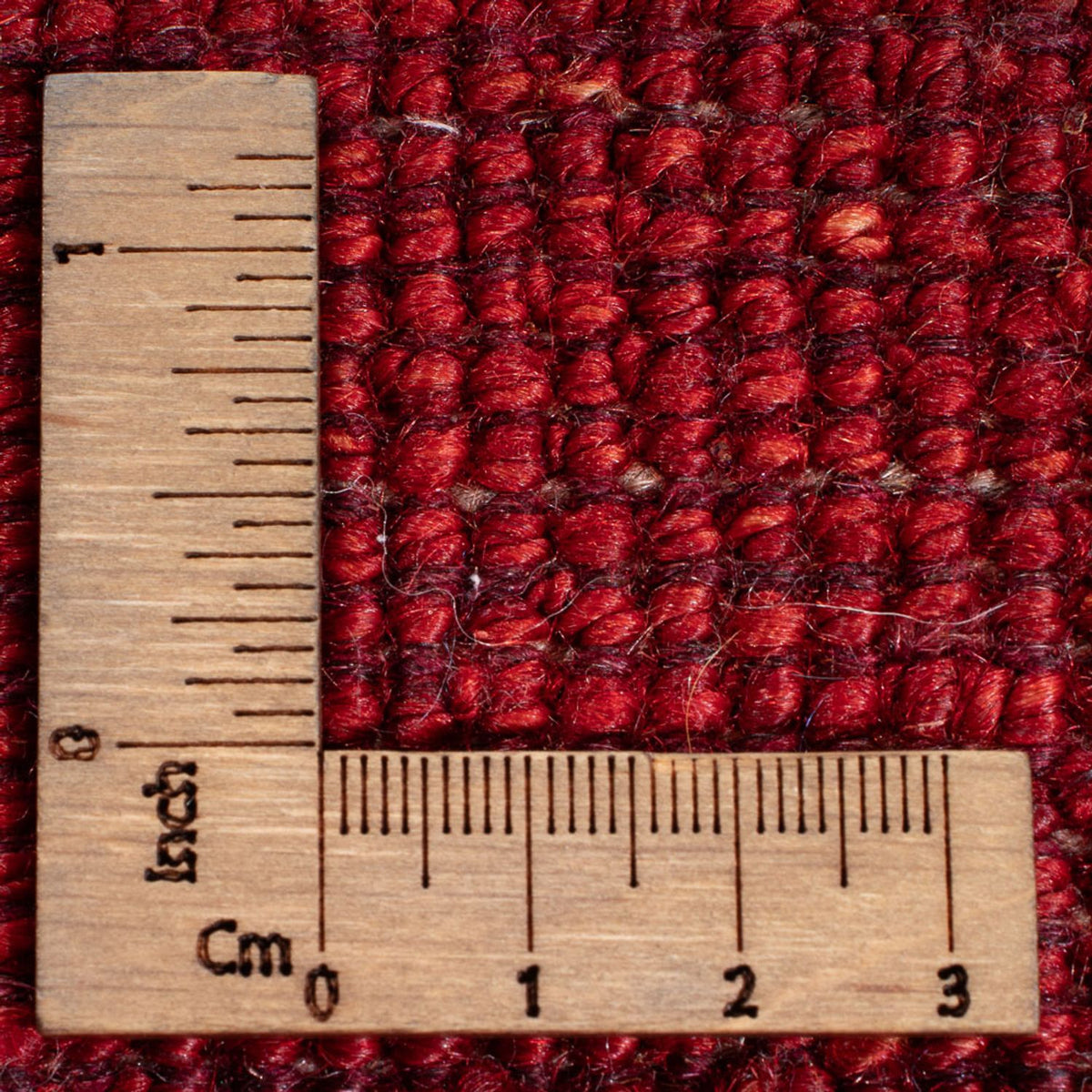 Gabbeh-tæppe - Persisk - 206 x 148 cm - rød