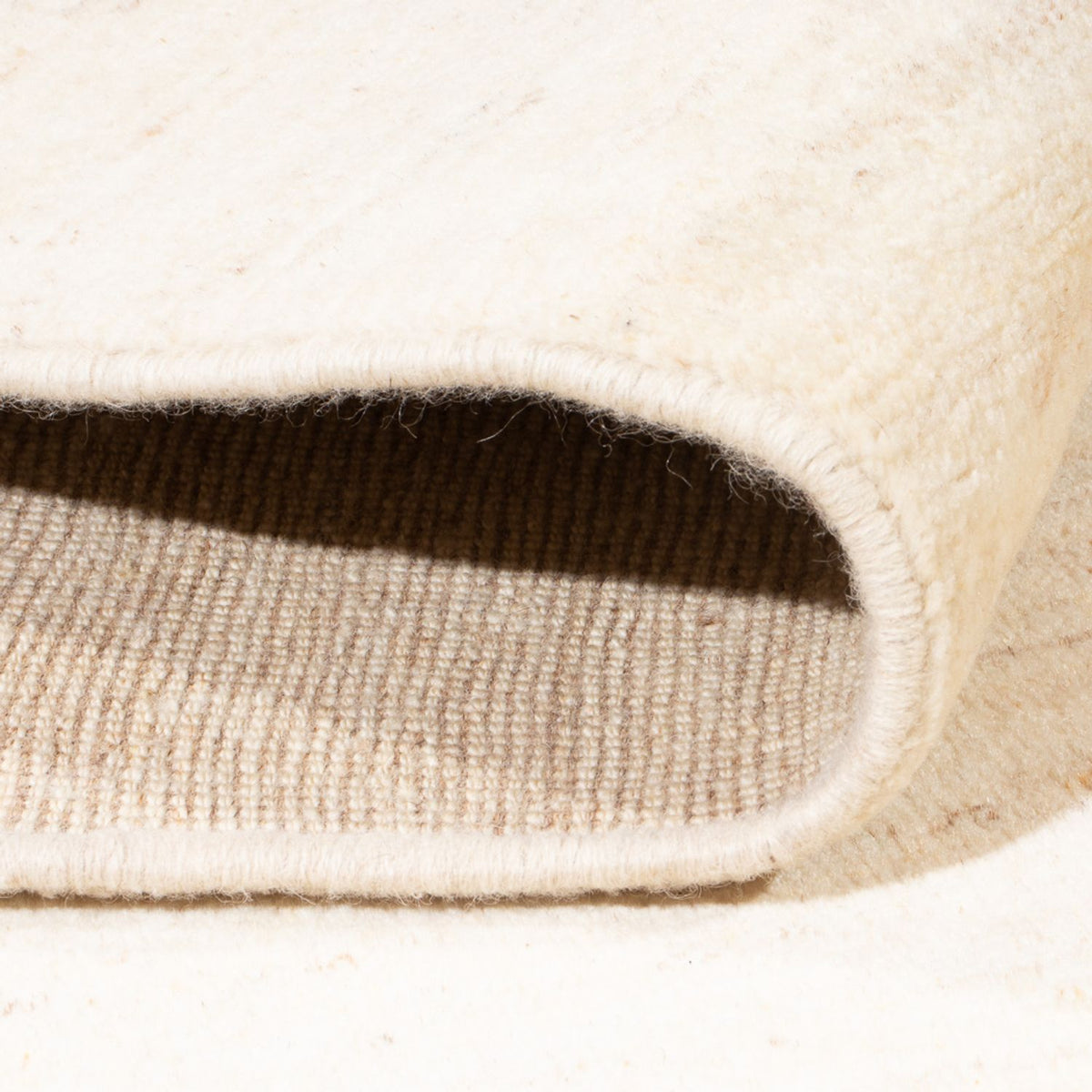 Gabbeh-tæppe - Persisk - 207 x 155 cm - sølv