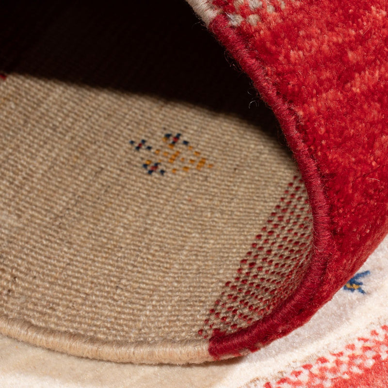 Gabbeh-tæppe - Persisk - 143 x 80 cm - flerfarvet