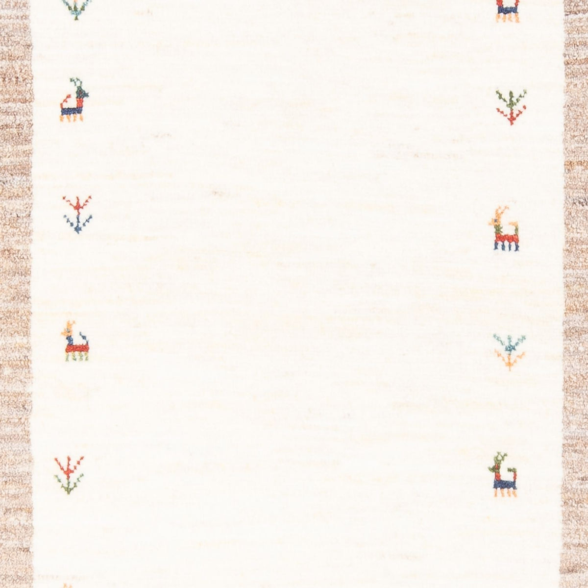 Gabbeh-tæppe - Persisk - 156 x 103 cm - flerfarvet