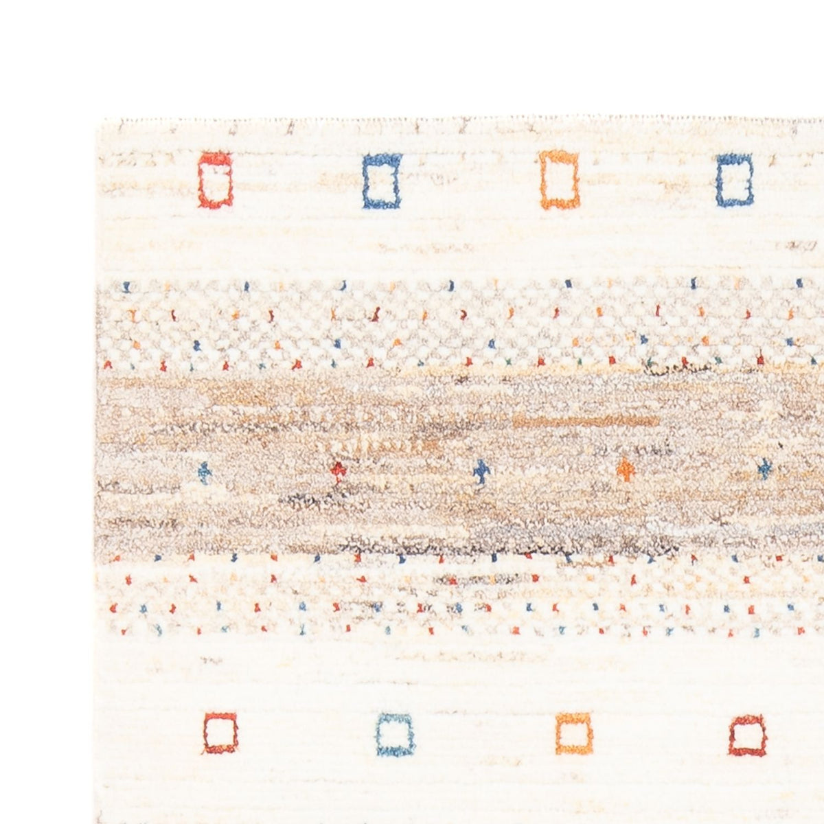 Gabbeh-tæppe - Persisk - 146 x 101 cm - flerfarvet