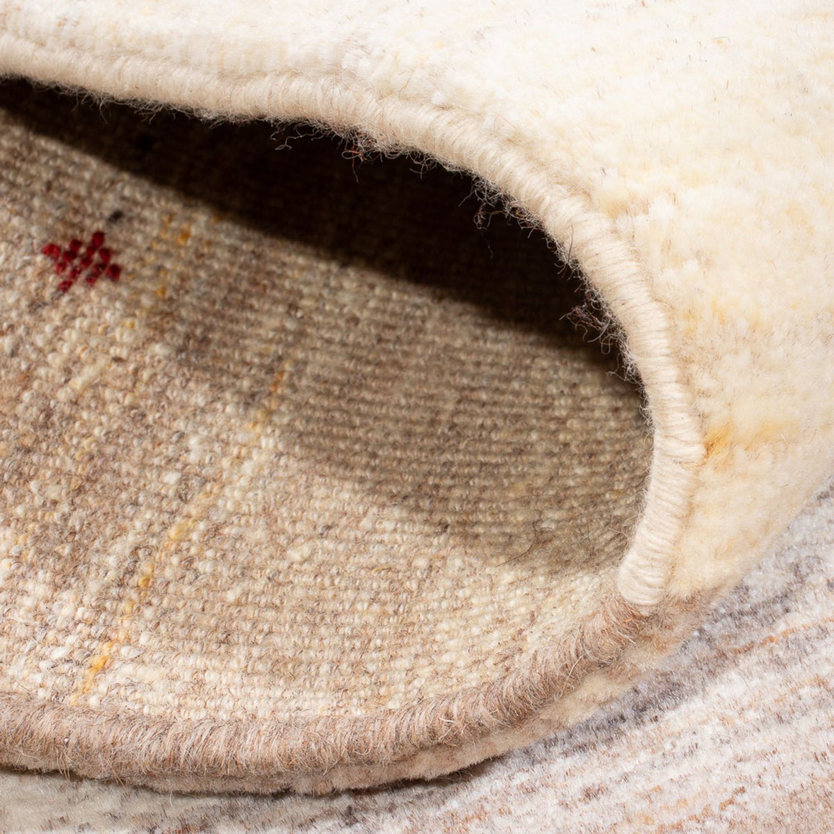 Gabbeh-tæppe - Persisk - 145 x 96 cm - flerfarvet