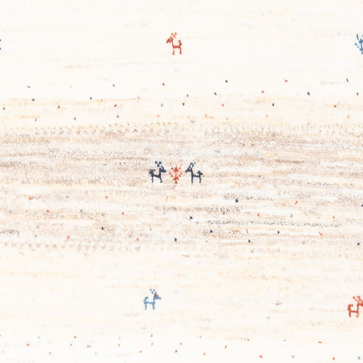 Gabbeh-tæppe - Persisk - 160 x 107 cm - flerfarvet