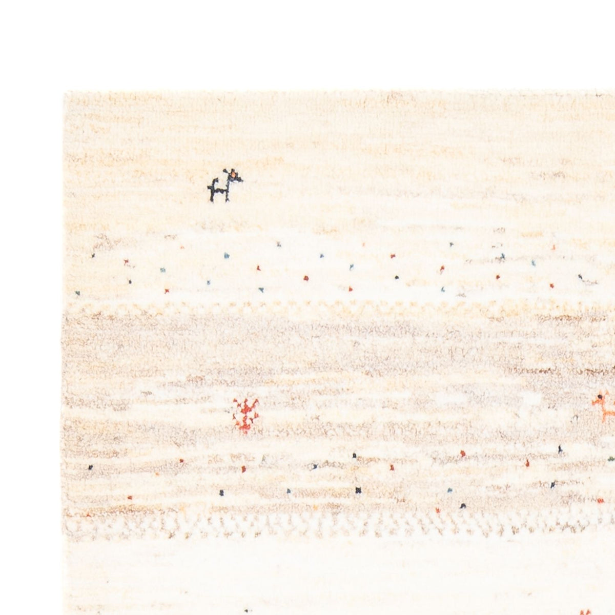 Gabbeh-tæppe - Persisk - 160 x 107 cm - flerfarvet