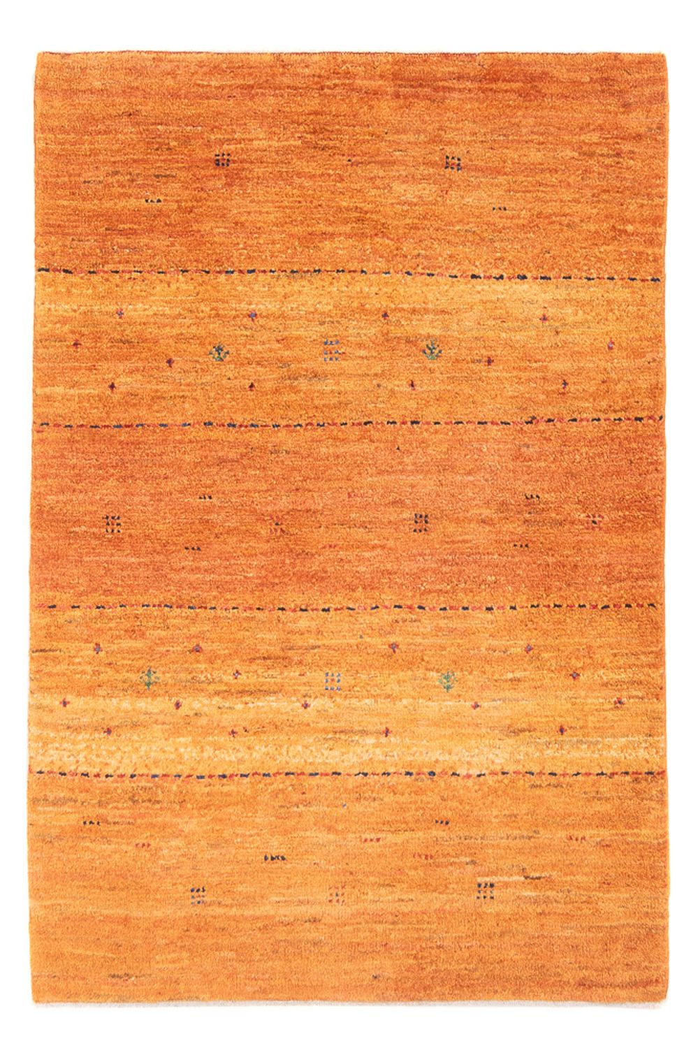 Gabbeh-tæppe - Persisk - 142 x 98 cm - orange