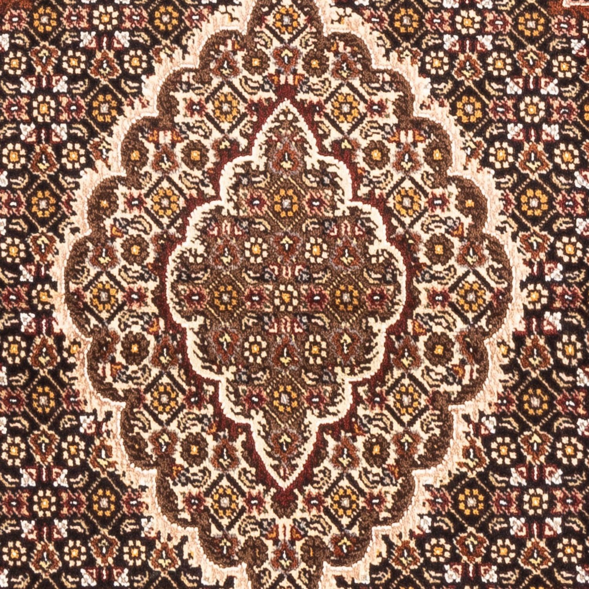 Persisk tæppe - Tabriz - Royal - 144 x 101 cm - mørkeblå