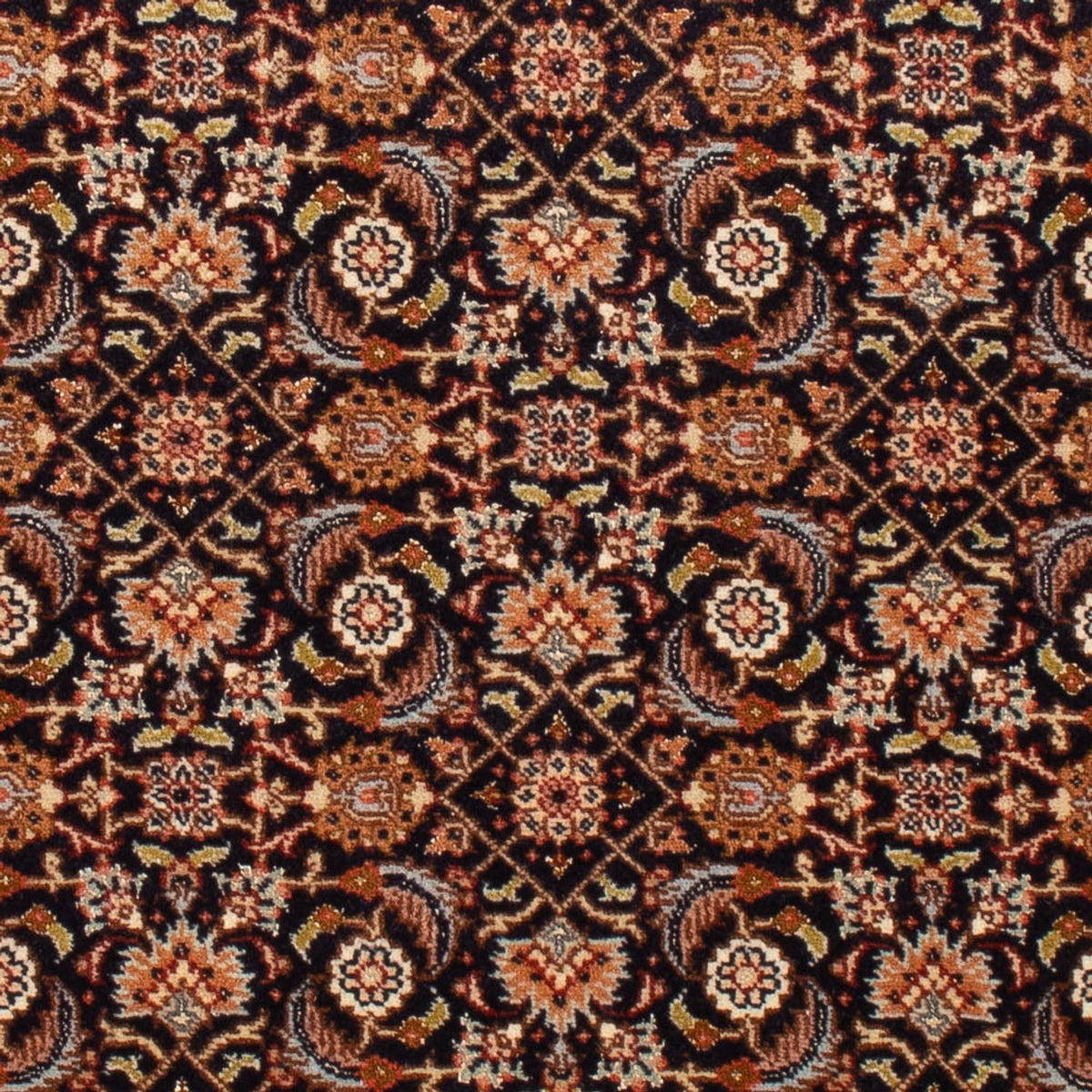 Persisk tæppe - Tabriz - Royal - 117 x 83 cm - mørkeblå
